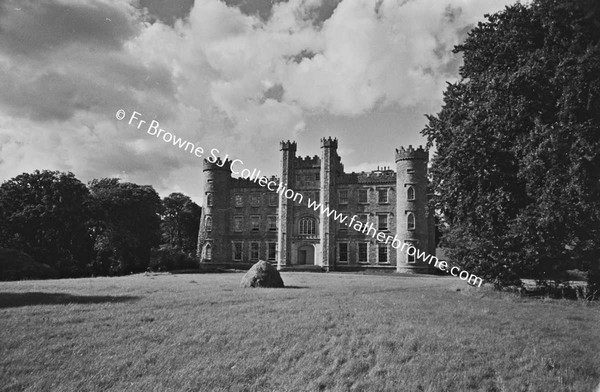 GORMANSTOWN CASTLE  SOUTH FRONT FROM SOUTH WEST